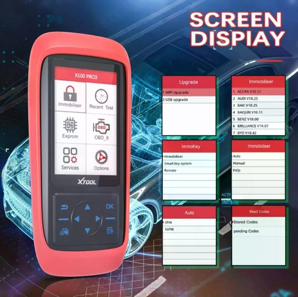 Scanner Xtool X100 Pro3 Llaves-3