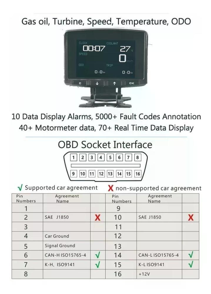 Scanner Automotriz Autool X50 Pro Computador Abordo Obd2-3