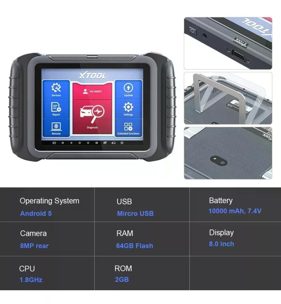 Scanner Multimarca Xtool D8-2