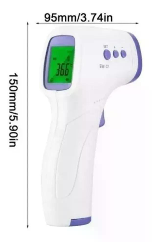 3x Termometro Infrarrojo Digital Bebe-5