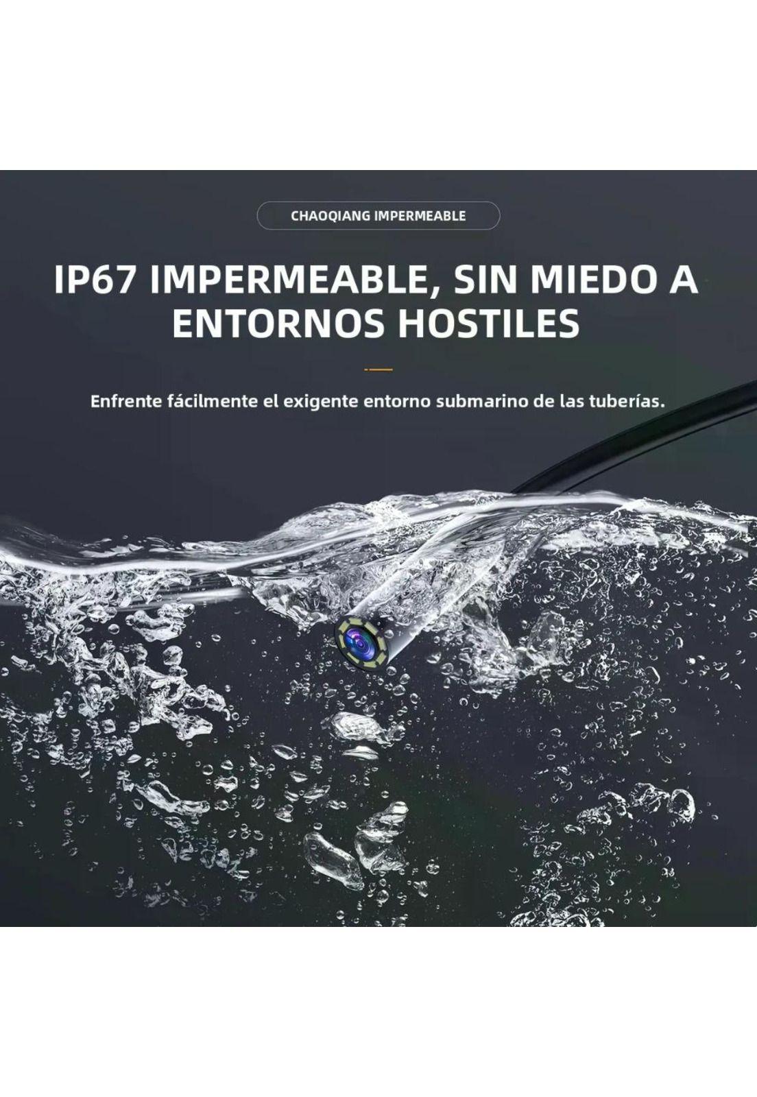 Endoscopio Boroscopio Industrial 1080p Cámara Automotriz 2m-4
