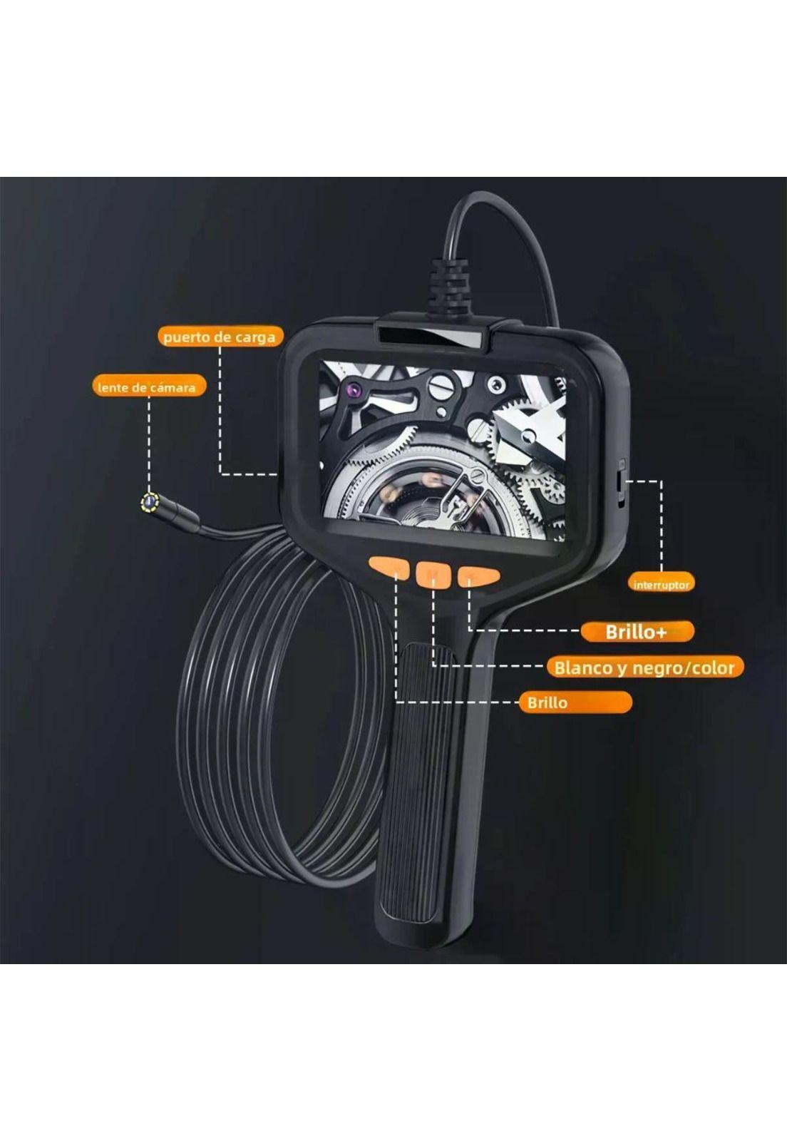 Endoscopio Boroscopio Industrial 1080p Cámara Automotriz 2m-9