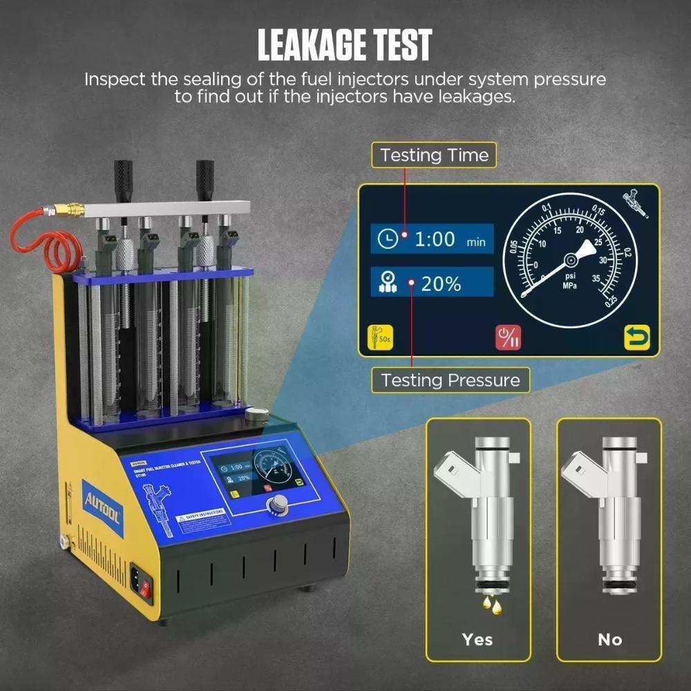 Ct180 Autool Limpiador Probador Inyectores-2