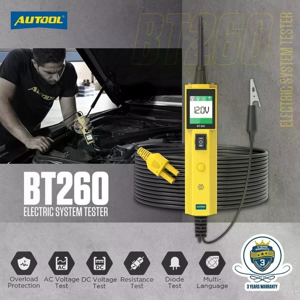 Probador Circuito Eléctrico Punta Lógica 12-24v-2