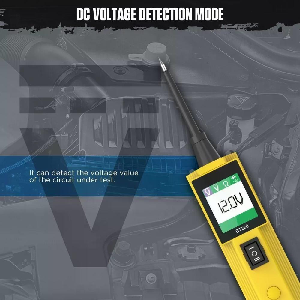 Probador Circuito Eléctrico Punta Lógica 12-24v-3