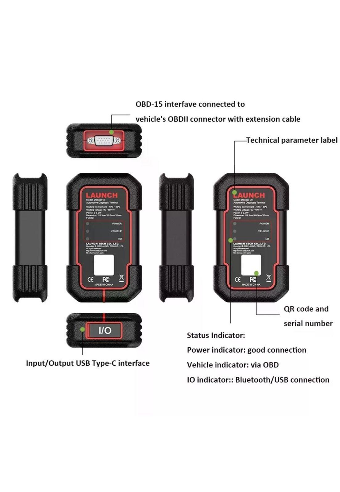Scanner Automotriz Launch DBScar 7 Diagzone Pro Escaner-2