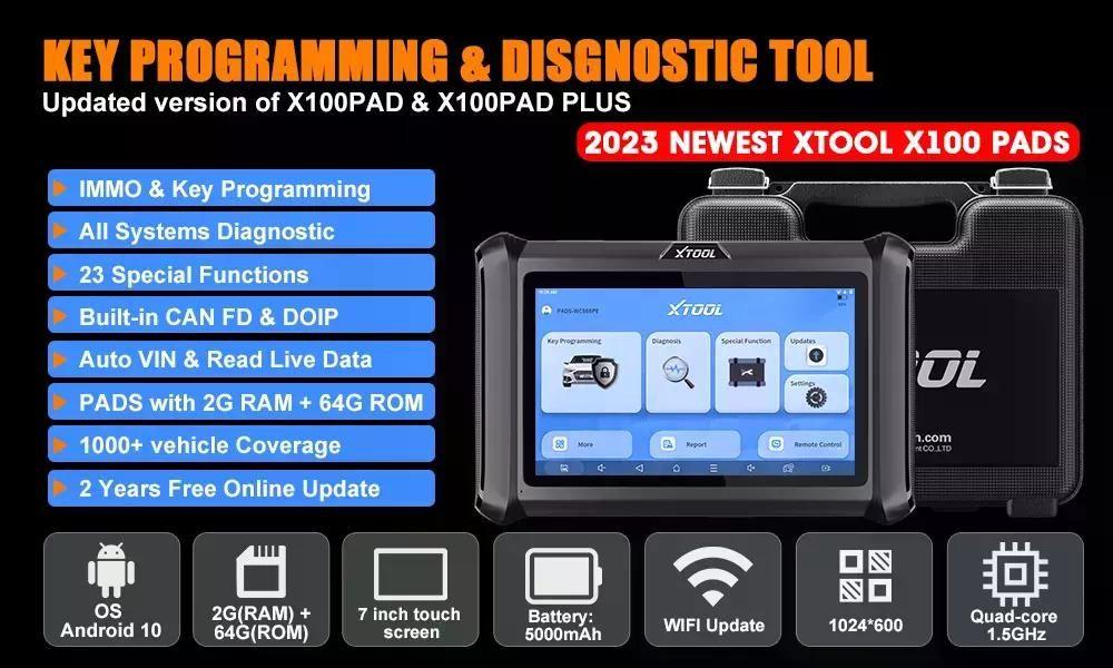 Scanner Xtool X100 Pads 23 Funciones-3