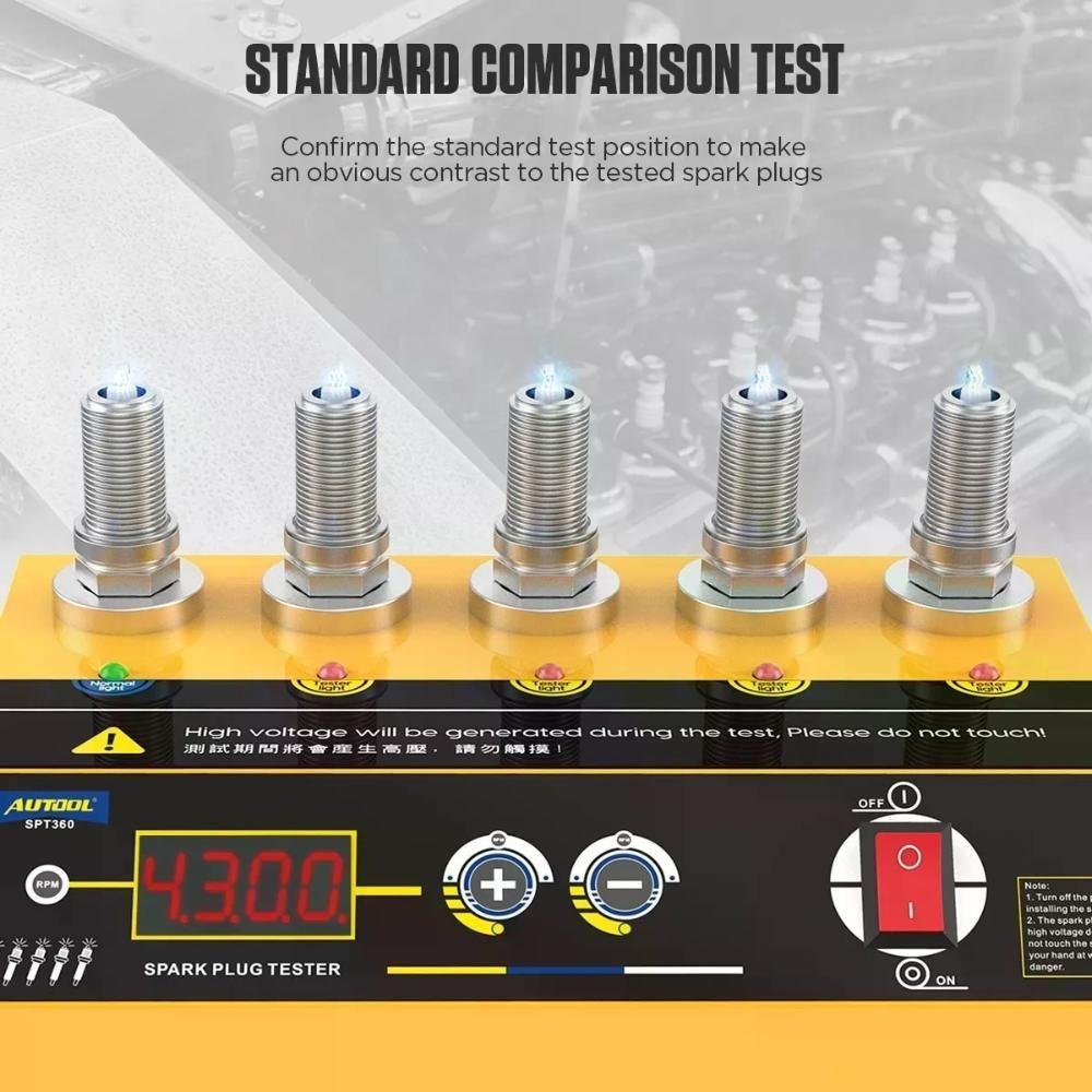 Probador De Bujías Spt360 Autool 12v-2