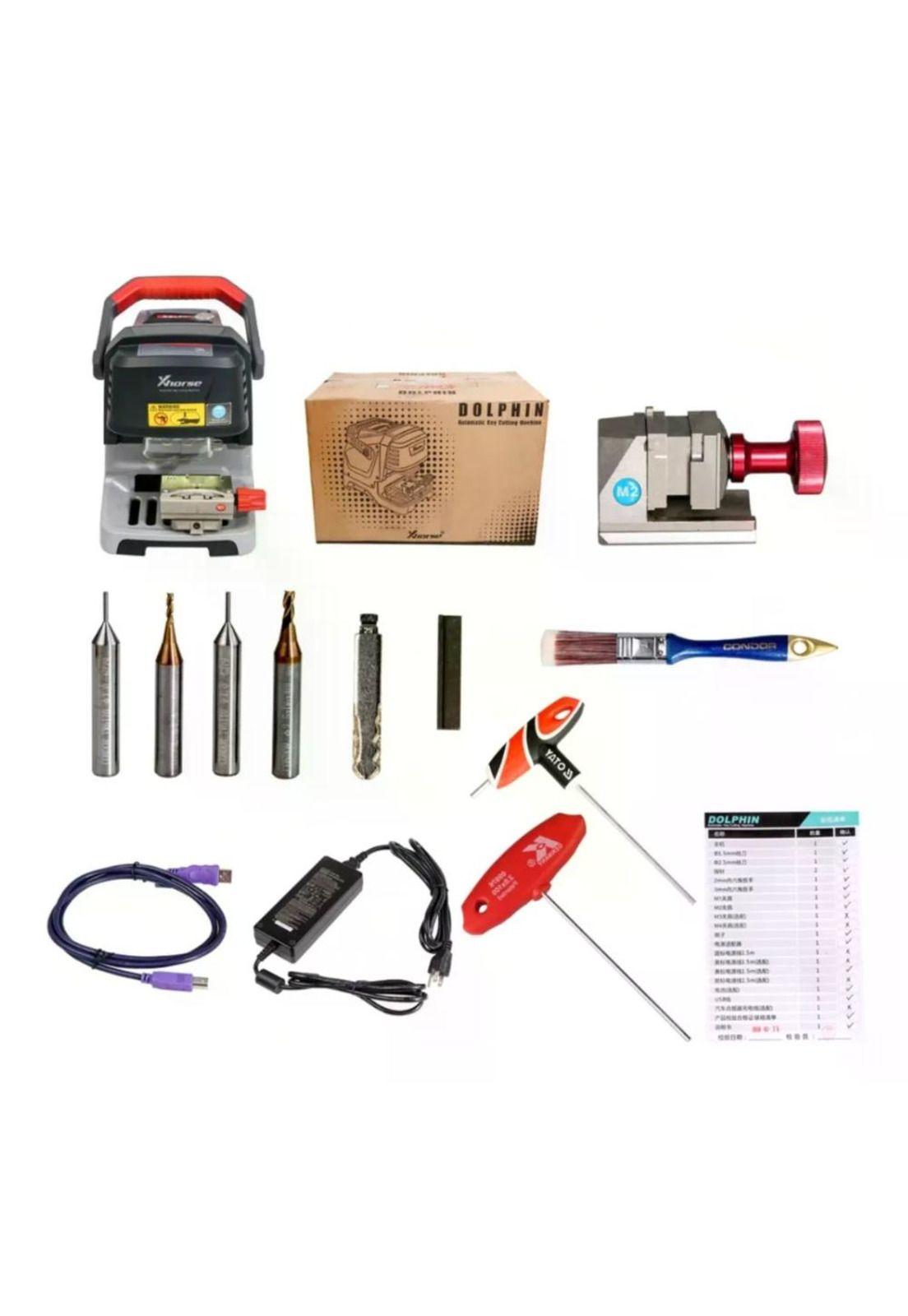 Maquina de llaves Xhorse Dolphin Xp005 y VVDI Max Automática-2