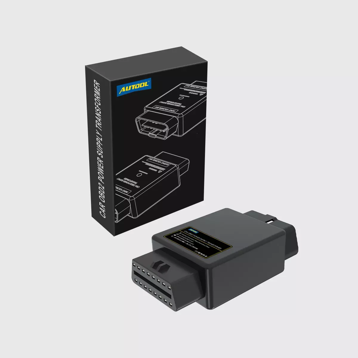 Adaptador OBD2 Fuente de alimentación de 24v a 12v-7