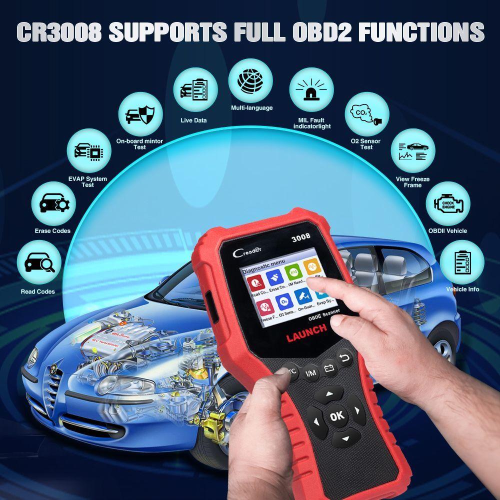 Scanner Automotriz CR3008-3