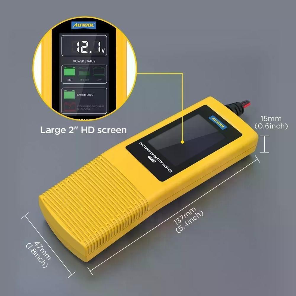 Probador De Carga De Batería Bt70 Autool-7