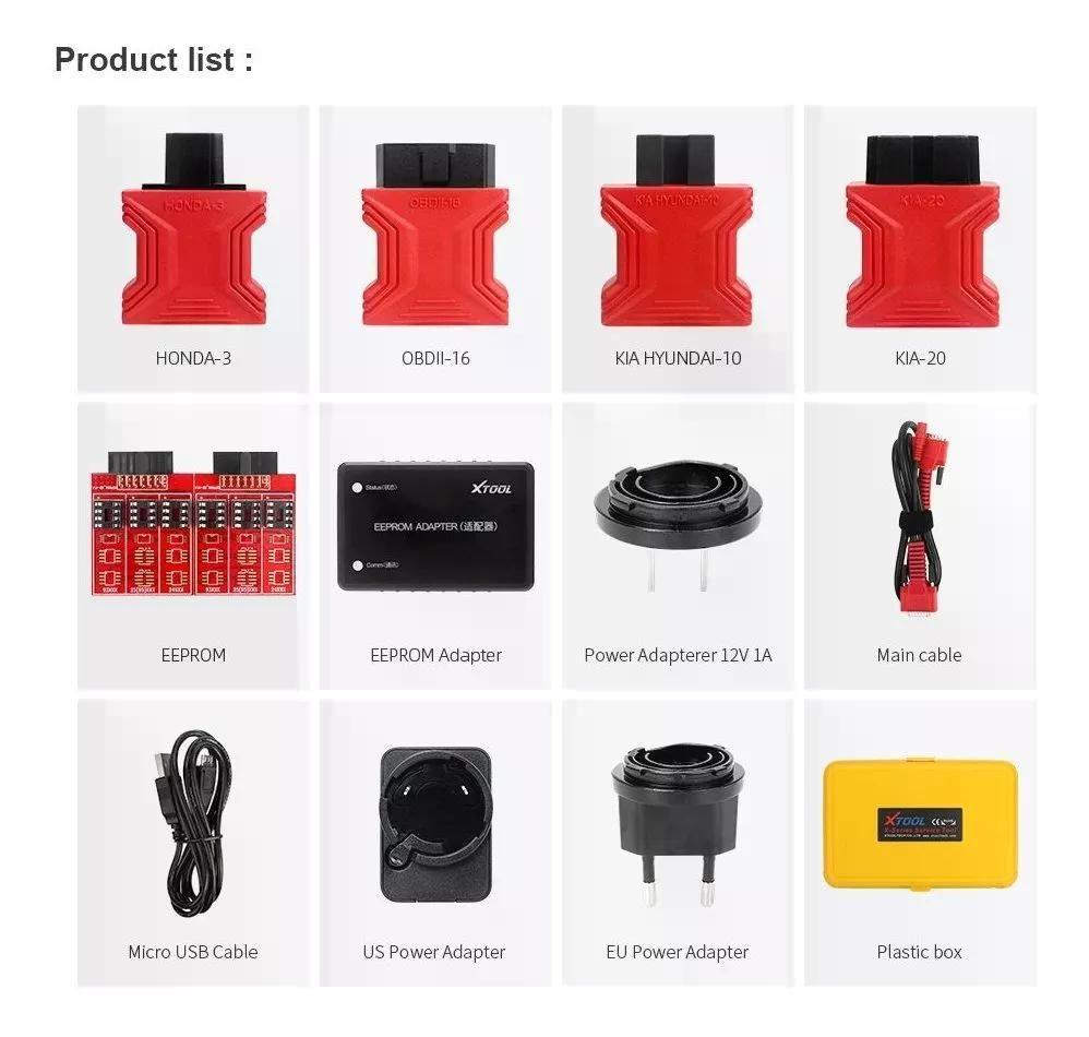 Scanner Xtool X100 Pro2 Km Llaves Immo-8