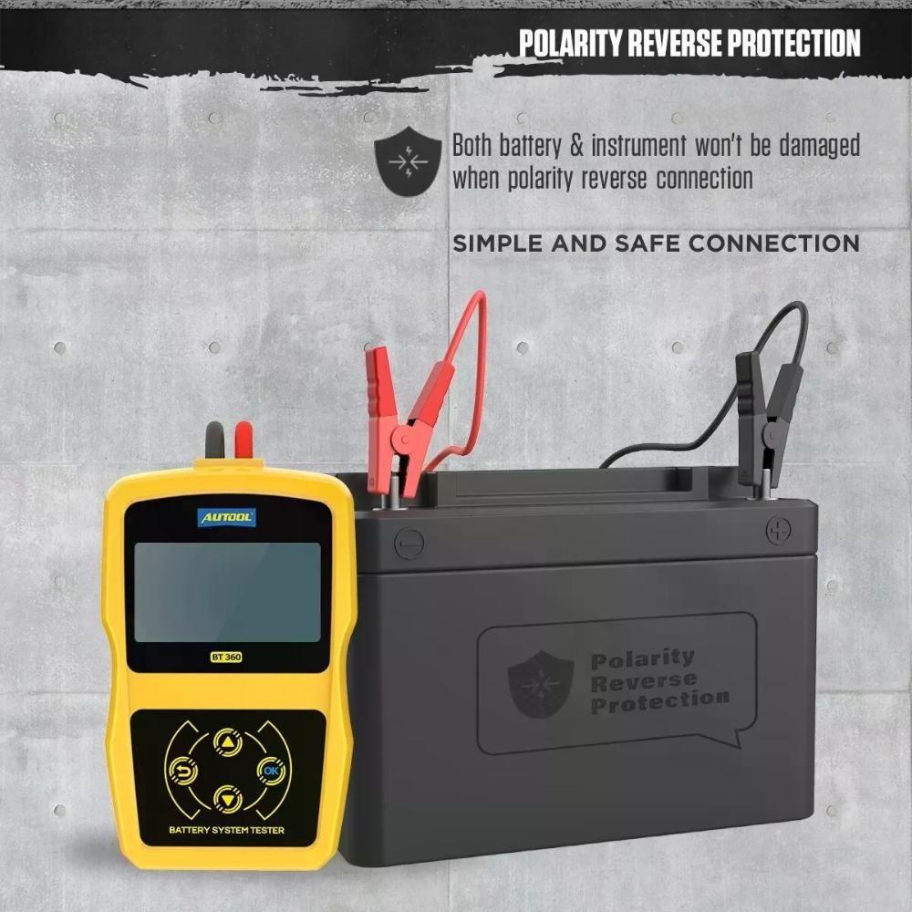 Probador De Carga De Batería Bt360 Autool-2