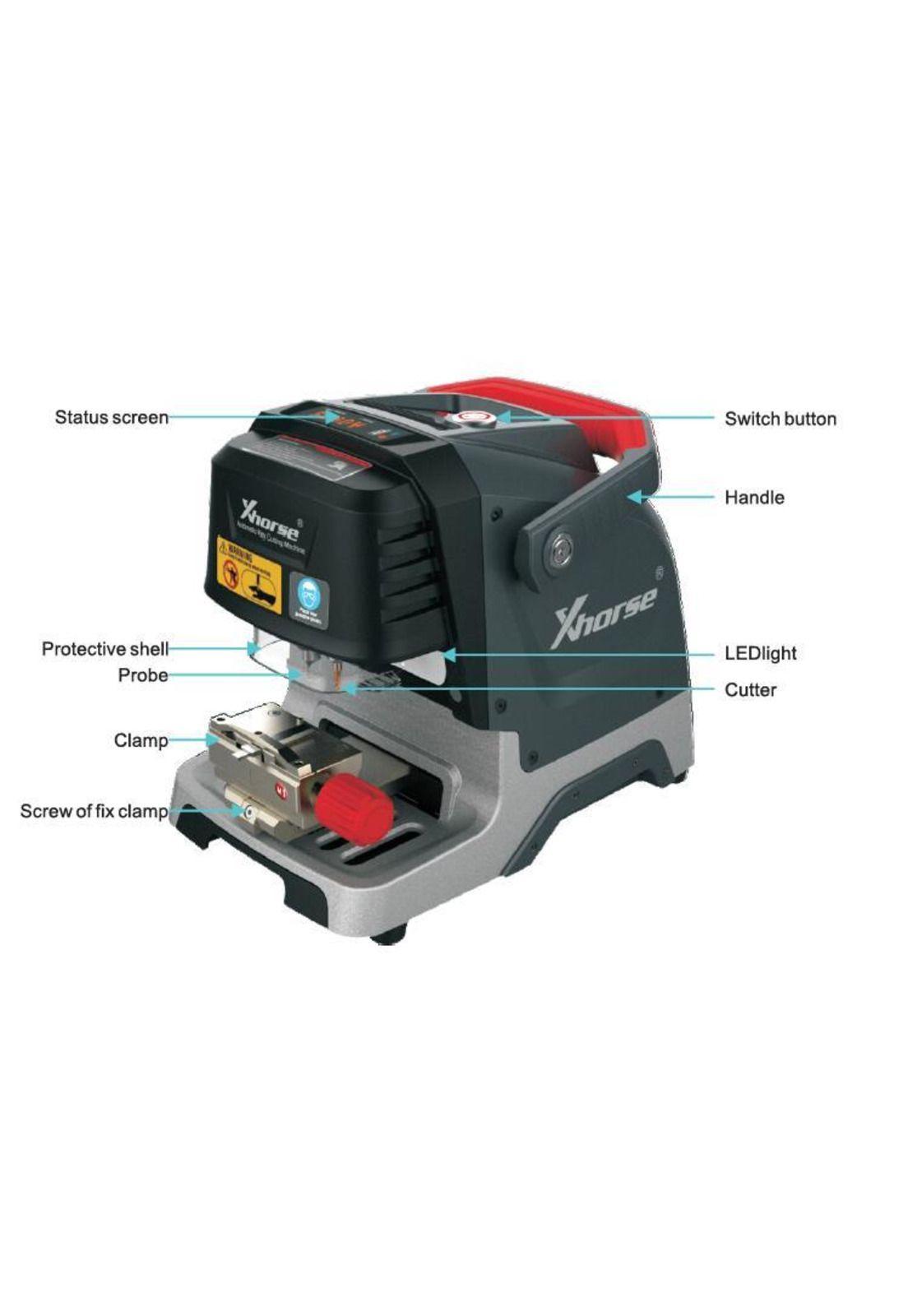 Maquina de llaves Automática CNC corte Xhorse Dolphin Xp005-3