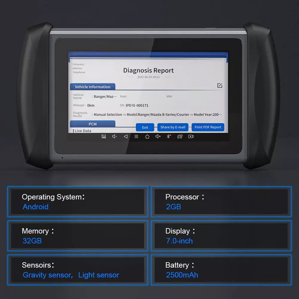 Scanner y Programador de Llaves Automotriz Ip616-4