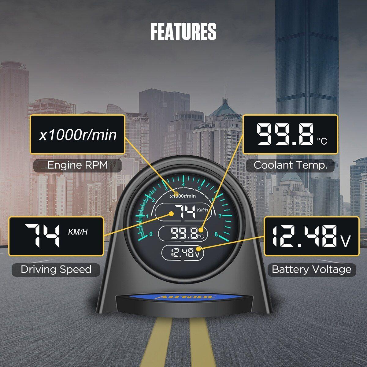 Medidor Velocidad X70 OBD-4