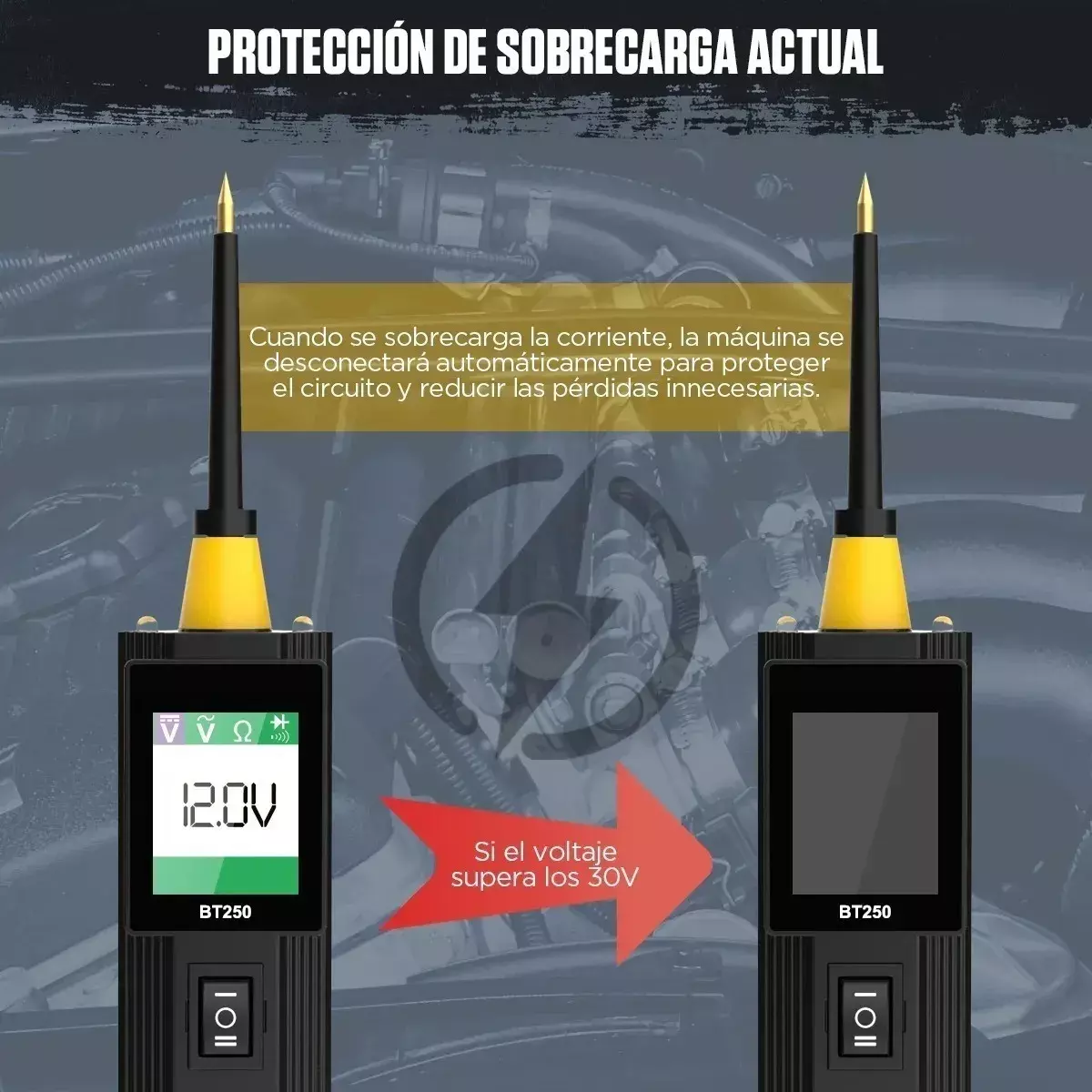 Probador Circuito Automotriz BT250-7