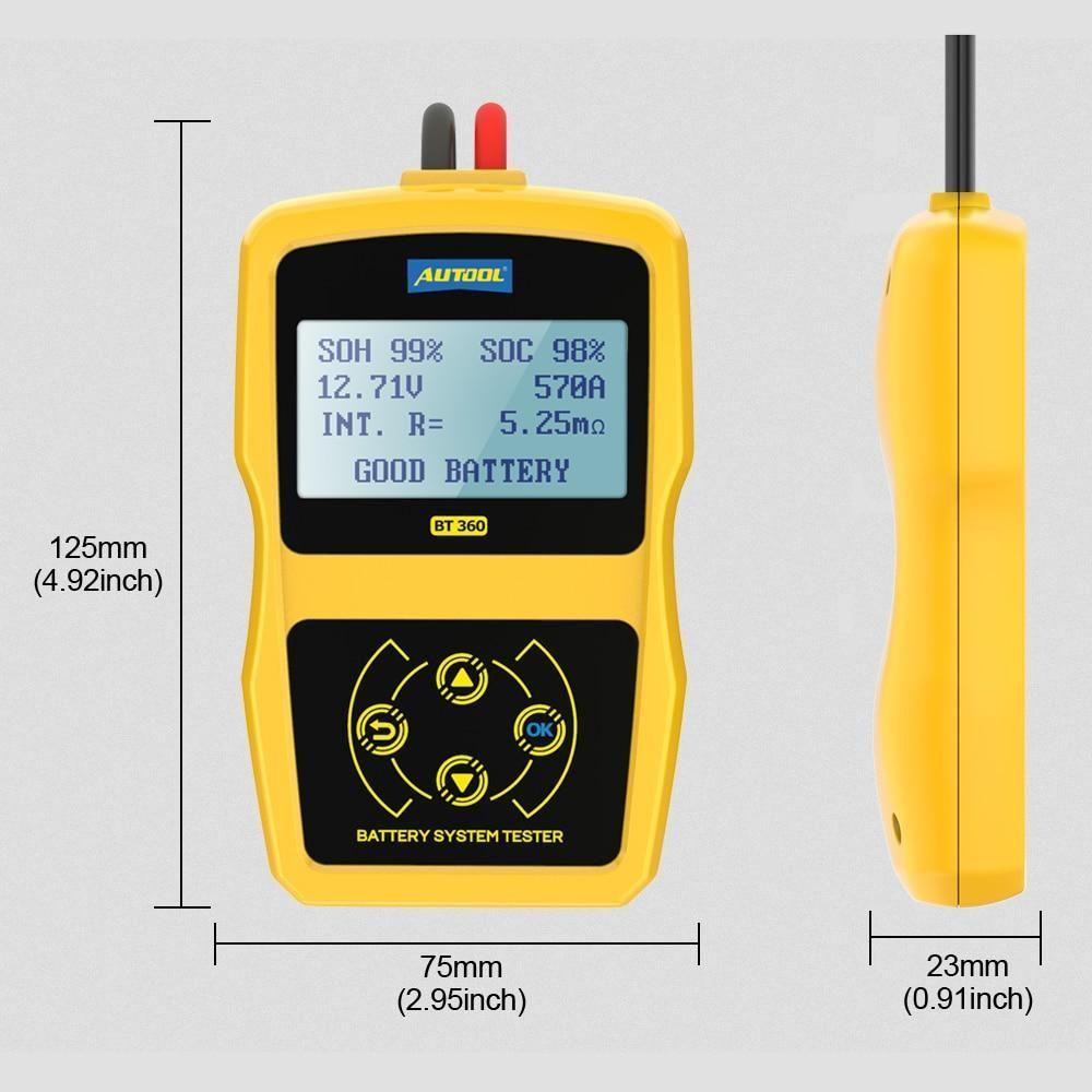 Probador de Batería BT360-6