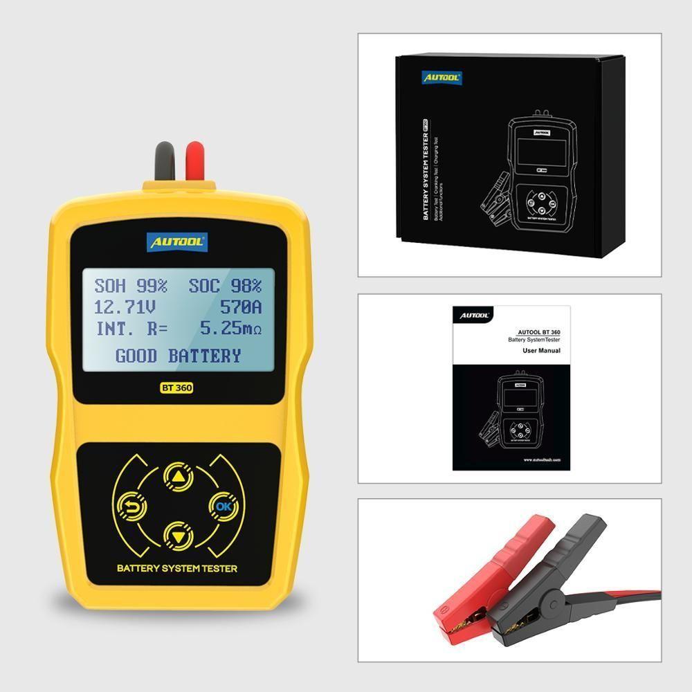 Probador de Batería BT360-7