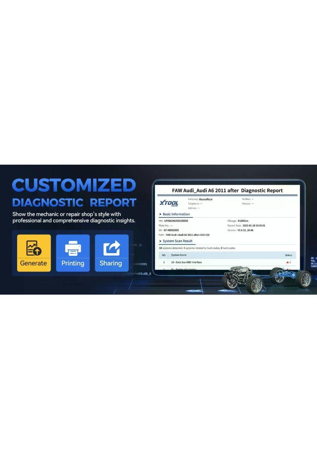 Scanner Xtool D7 Bidireccional ecu 39 servicios Canfd llaves-8