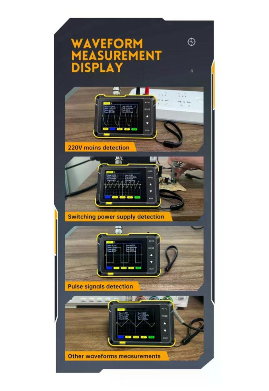 Osciloscopio Digital Portátil Fnirsi Dso152-6