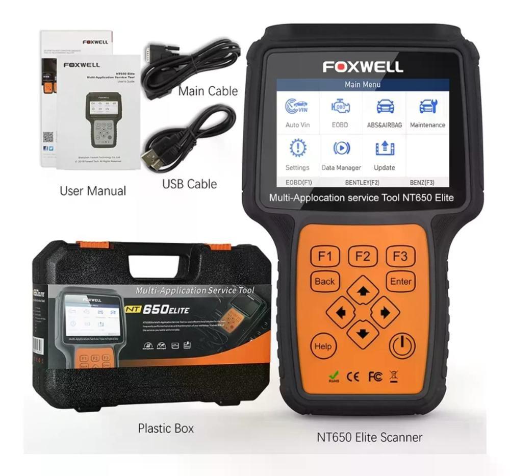 Scanner Automotriz Foxwell Nt 650-1