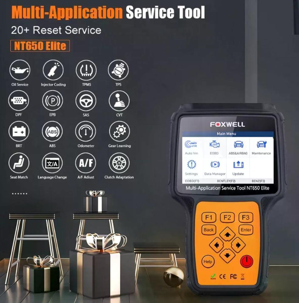 Scanner Automotriz Foxwell Nt 650-2