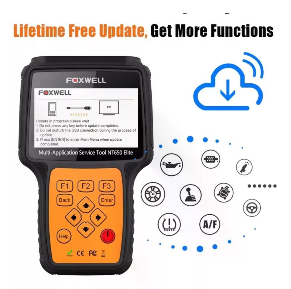 Scanner Automotriz Foxwell Nt 650-5