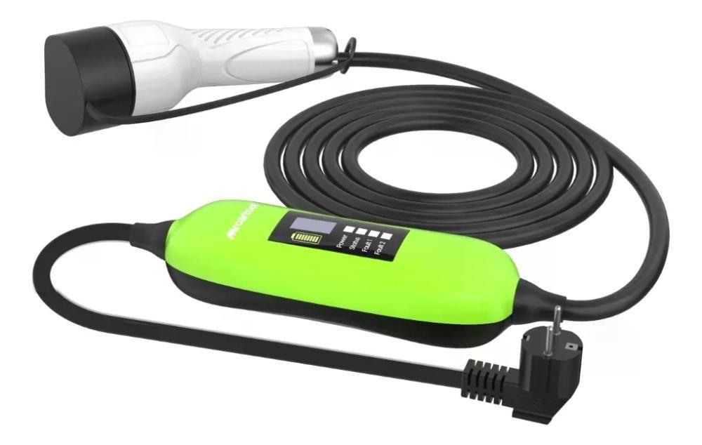 Cargador Auto Eléctrico S300, J1772 16a 5mt-0