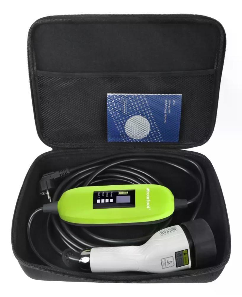 Cargador Auto Eléctrico S300, J1772 16a 5mt-9