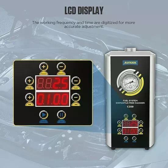 C200 Autool Limpiador De Inyectores-7