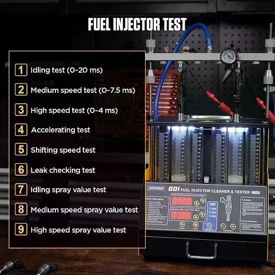 Gdi Limpiador Y Probador Inyectores Autool Ct400 Automotriz-4