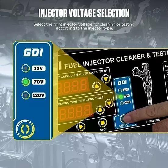 Gdi Limpiador Y Probador Inyectores Autool Ct400 Automotriz-6