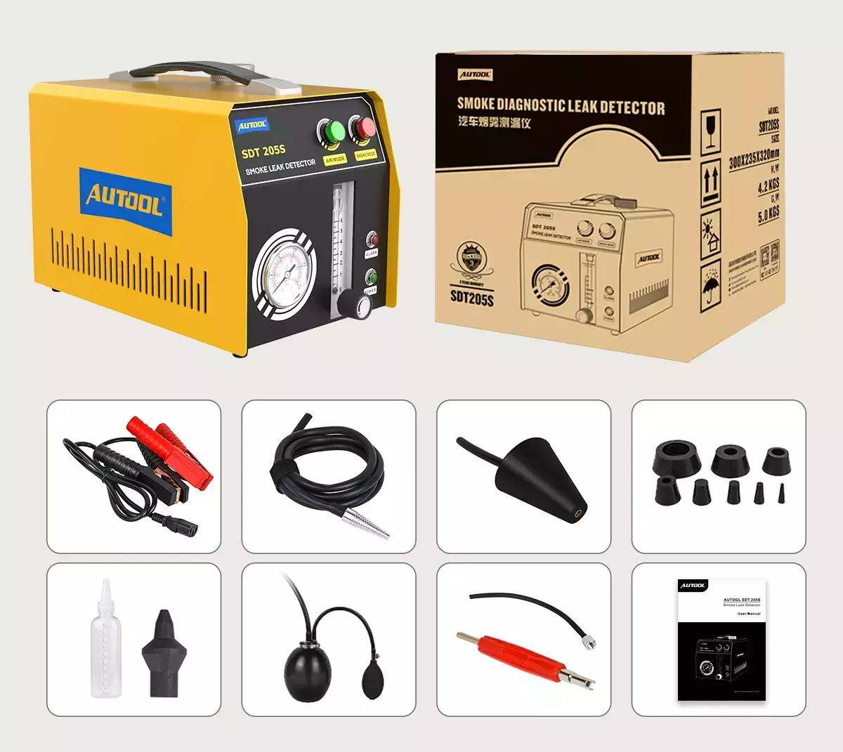 Localizador Fugas Humo SDT205S -7