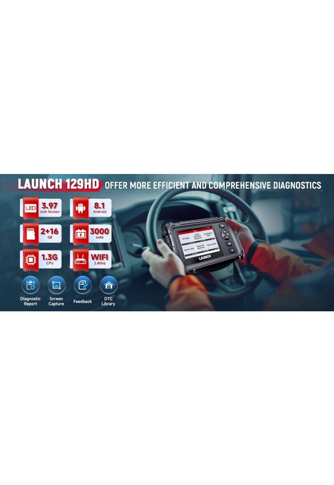 Launch Crp129 Hd Escáner Obd2 Multimarcas Profesional Táctil-8