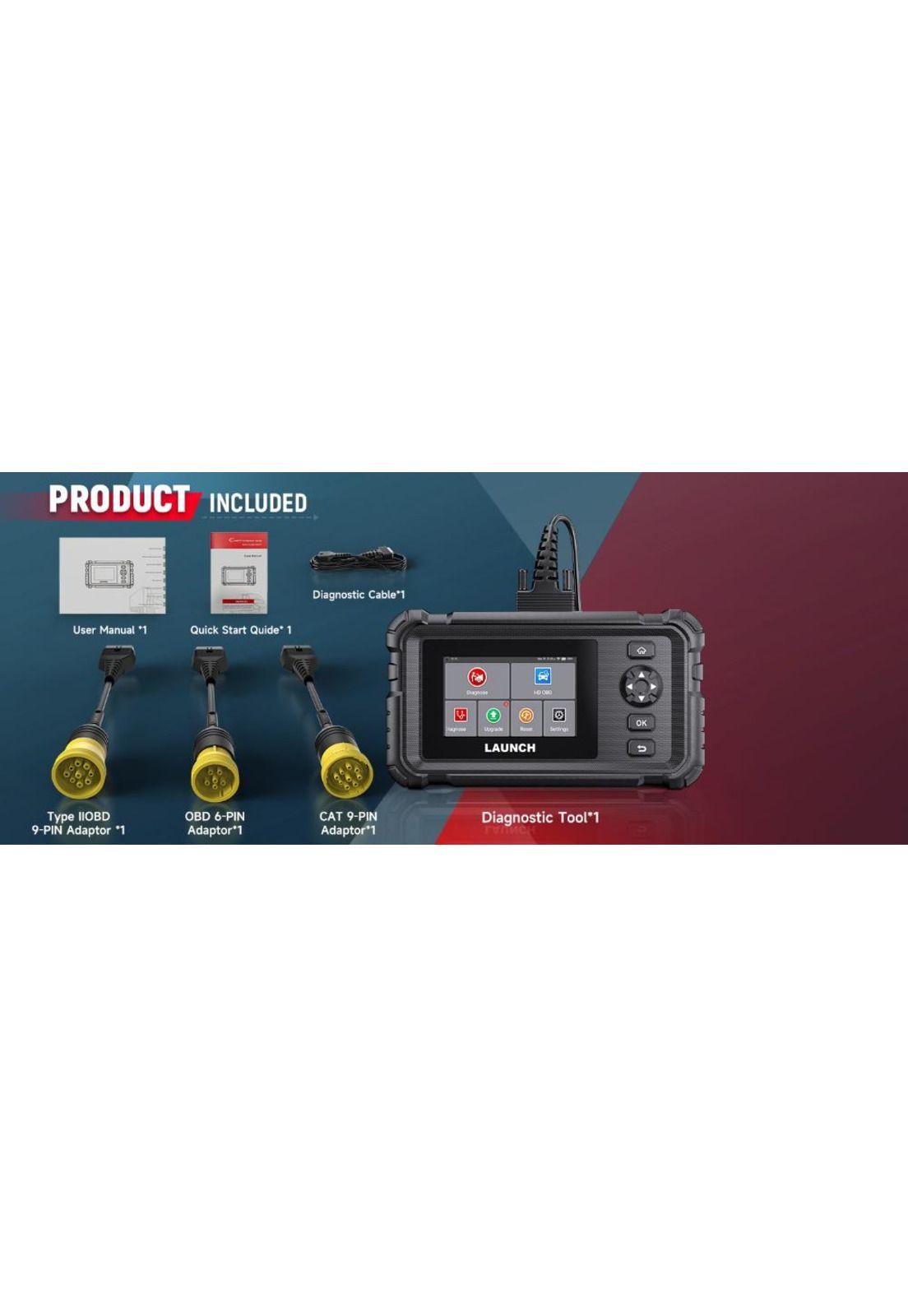 Launch Crp129 Hd Escáner Obd2 Multimarcas Profesional Táctil-9