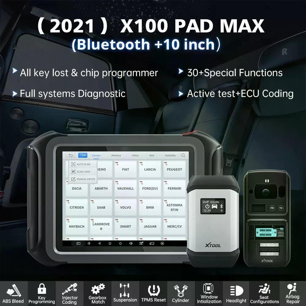 Scanner Xtool X100 Pad Max 30 + Llaves-4
