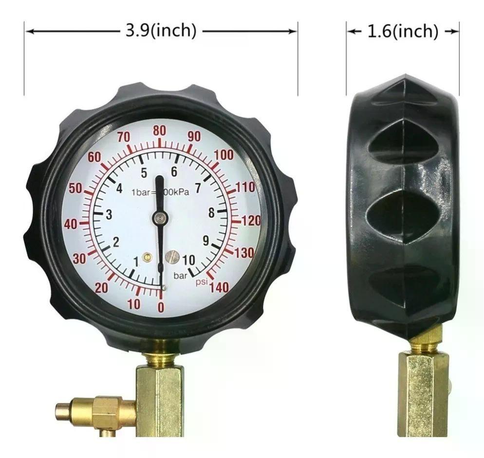 Medidor Presión Tu-114 Bomba De Inyección Gasolina 140 Psi-2