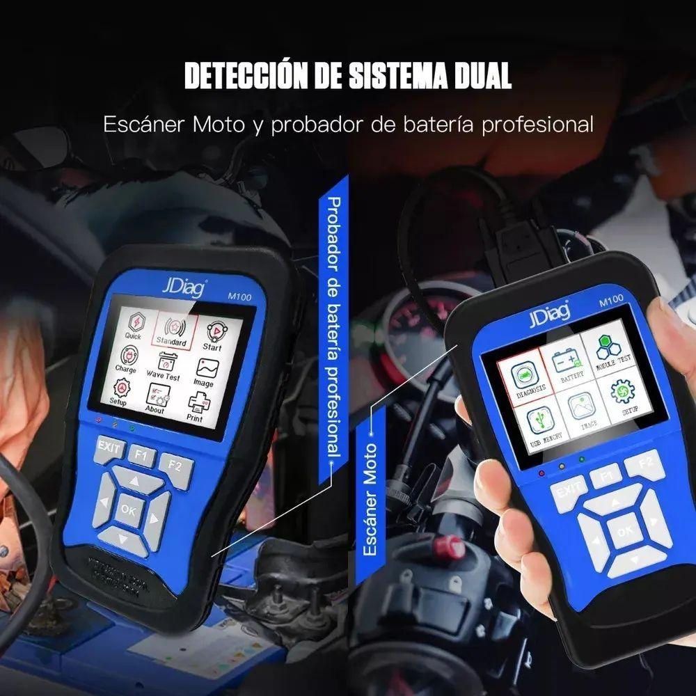 Scanner Motocicletas Motos Jdiag M100-6
