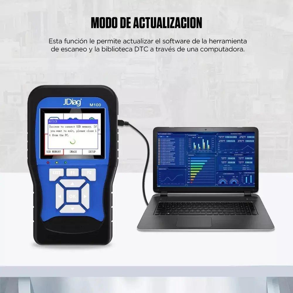 Scanner Motocicletas Motos Jdiag M100-8