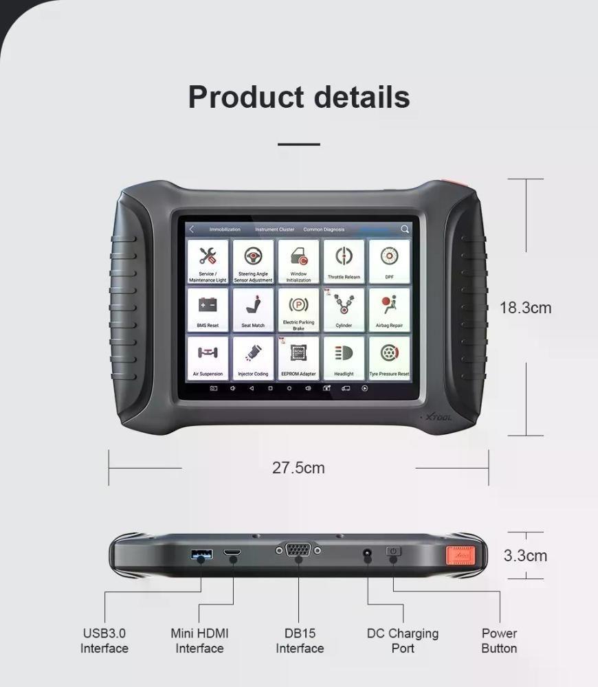 Scanner Automotriz Xtool Pad 3 SE-5