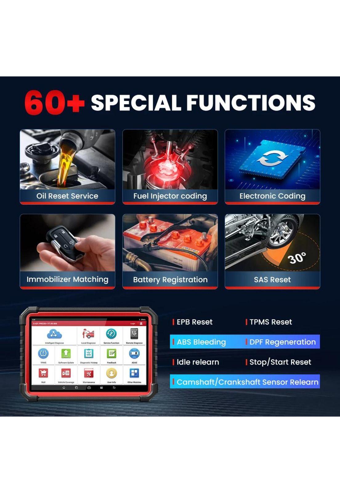 Scanner Launch X431 PRO3S Plus V.5.0-5