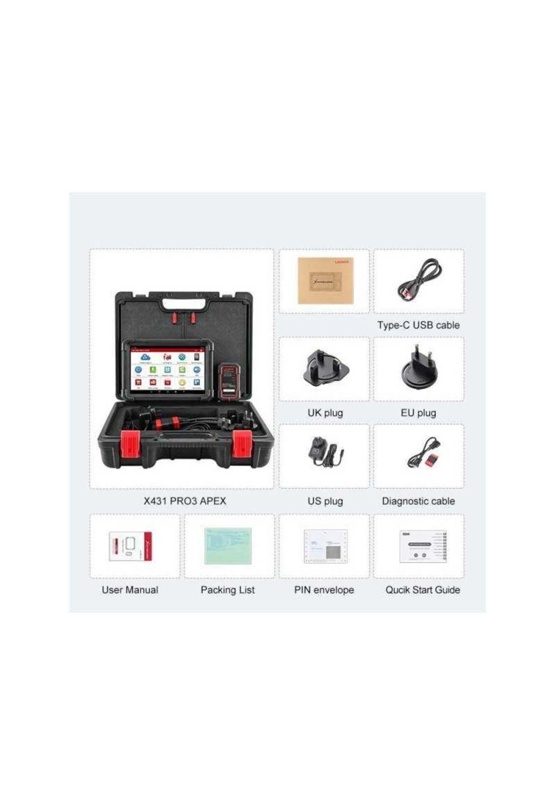 Scanner Launch X431 PRO3S Plus V.5.0-8