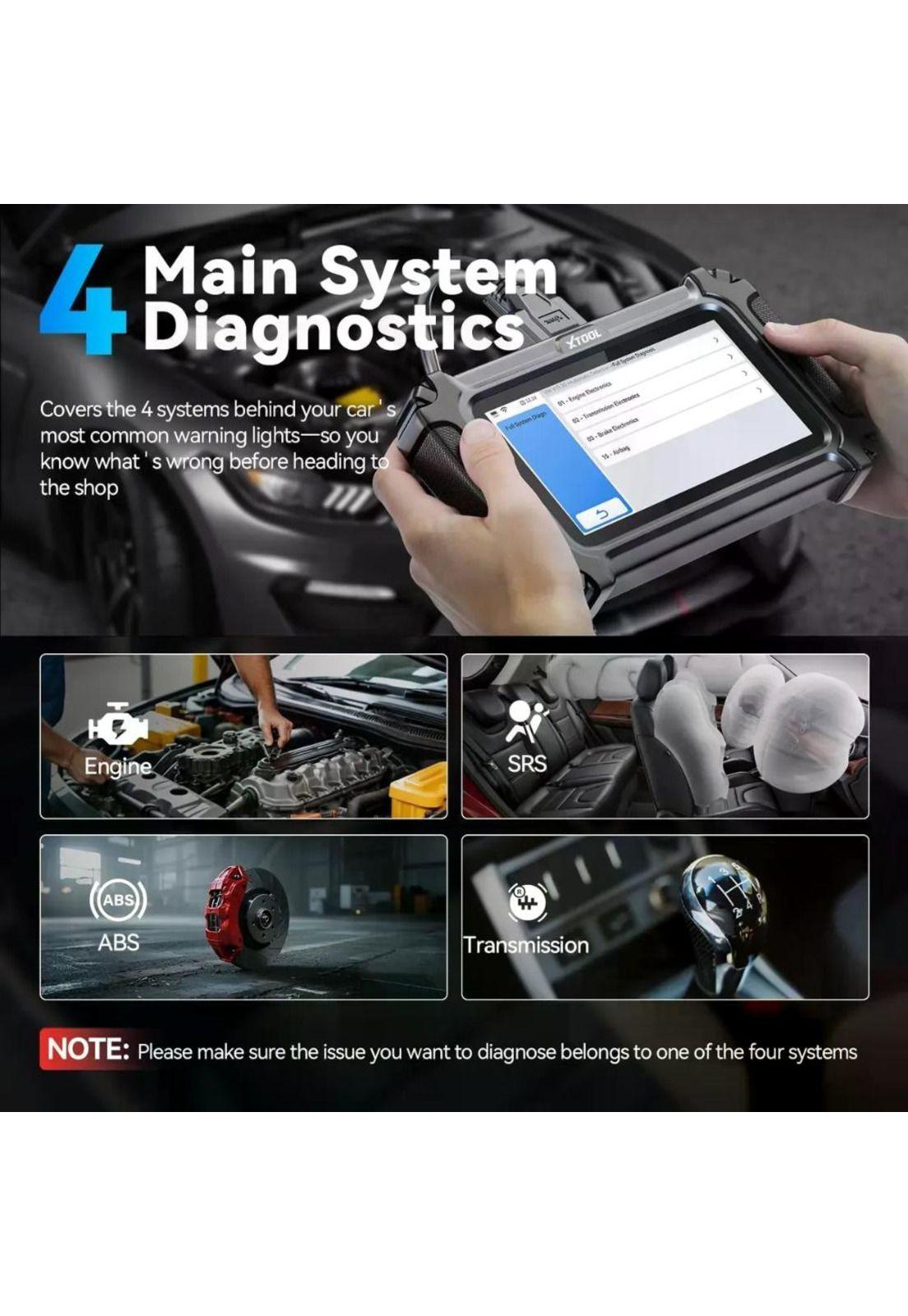 Scanner  Automotriz  Xtool D5S  Táctil 16 funciones especial-2