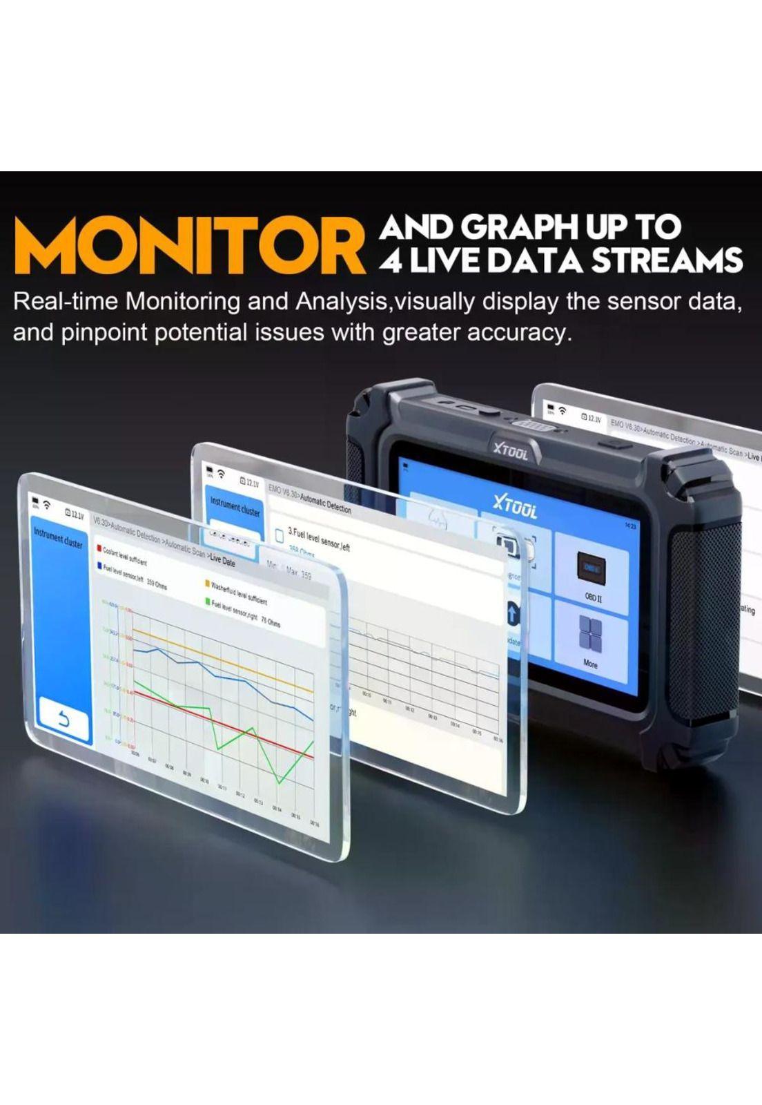 Scanner  Automotriz  Xtool D5S  Táctil 16 funciones especial-5