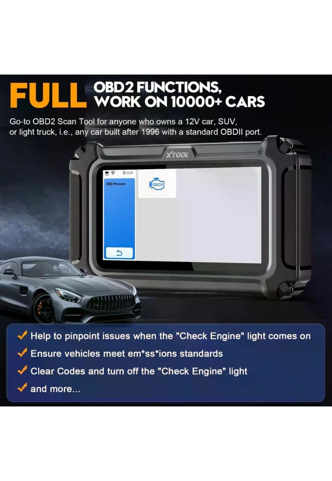 Scanner  Automotriz  Xtool D5S  Táctil 16 funciones especial-6