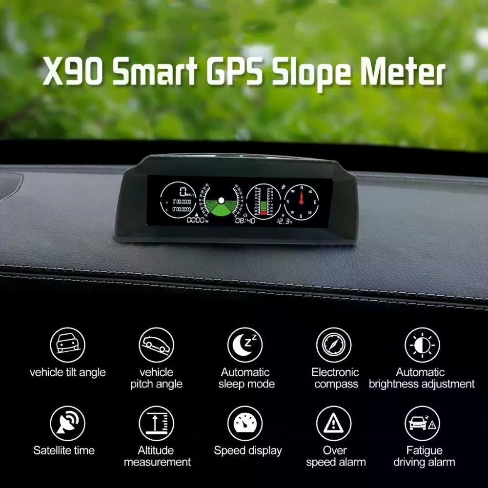 Medidor Velocidad X90 Gps Inclinómetro-2