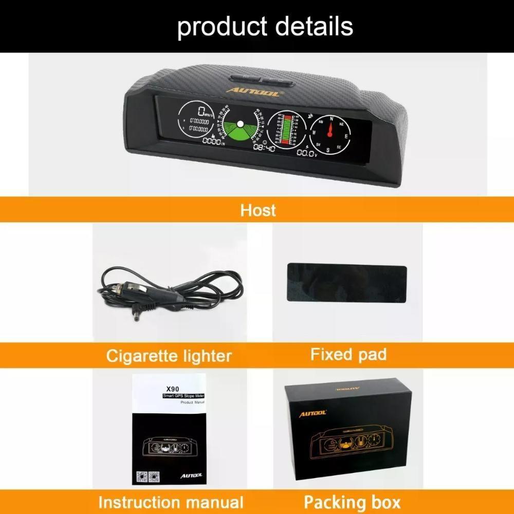 Medidor Velocidad X90 Gps Inclinómetro-6