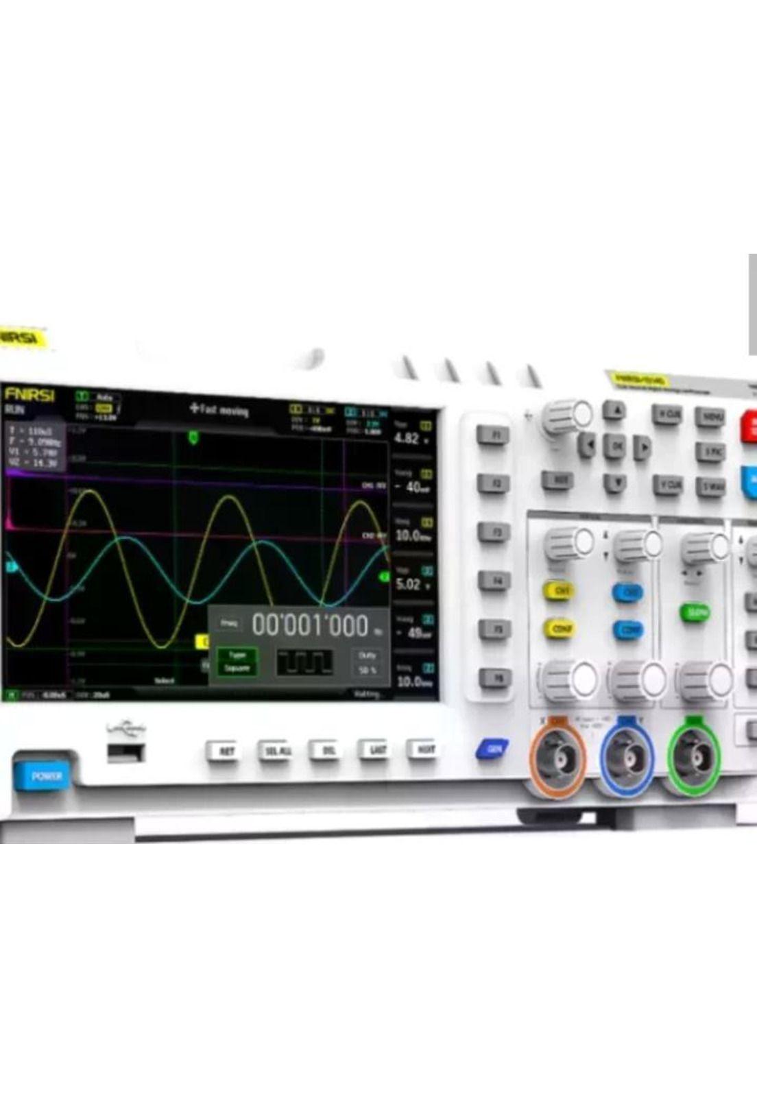 Osciloscopio Fnirsi-1014d 100mhz 2ch 1gsa/s + Generador Func-3